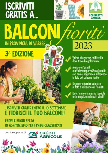 Balconi Fioriti, prorogate le iscrizioni al concorso 2023: c’è tempo fino al 10 settembre