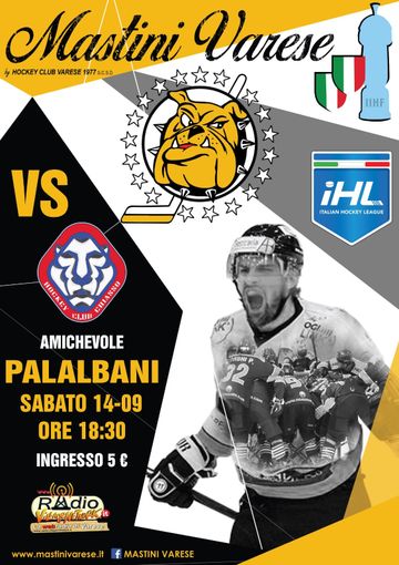 Hockey. Mastini al Palalbani (18.30) con il Chiasso per ricevere la spinta del popolo giallonero