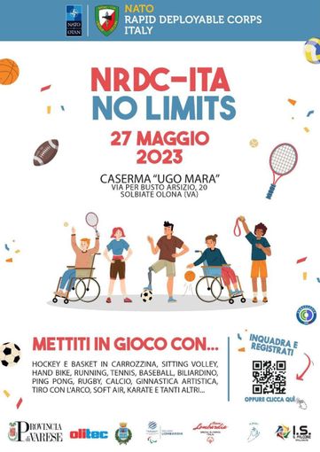 Sabato al via la prima edizione di “NRDC ITA No Limits” presso la Caserma “Ugo Mara” di Solbiate Olona