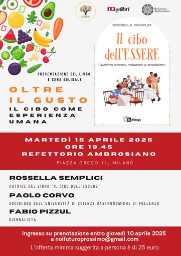 Il cibo dell’essere: un viaggio tra nutrimento, relazioni e tradizioni