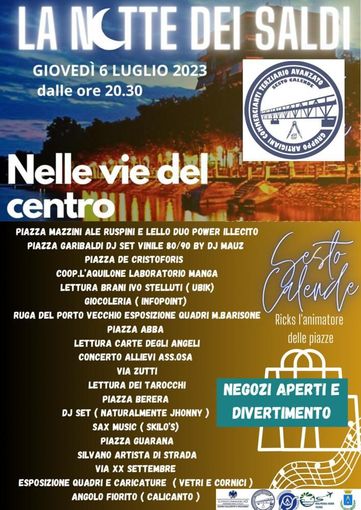 Sesto Calende, arriva la lunga “Notte dei Saldi”