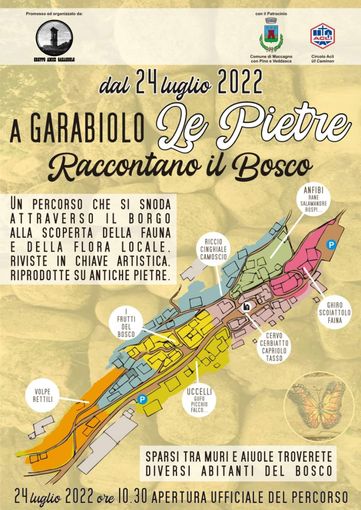 A Garabiolo, le pietre raccontano il bosco