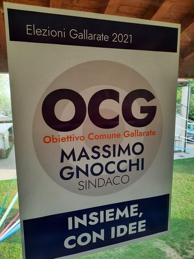 Il simbolo della lista Obiettivo Comune Gallarate