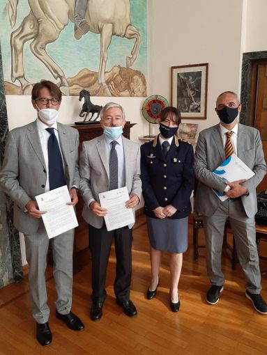 Accordo tra Camera di Commercio e polizia di Stato: la legalità vince con Rex