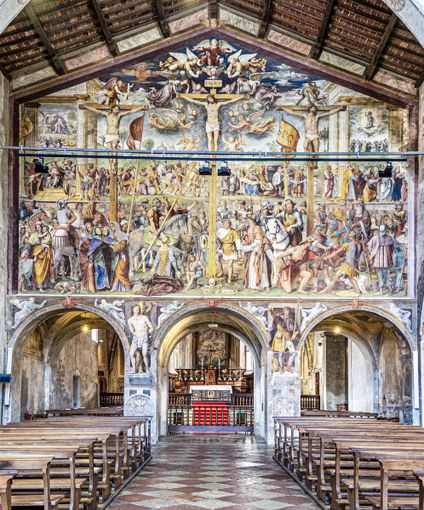 Bernardino Luini, Crocifissione, 1528-1529, Lugano, basilica di Santa Maria degli Angeli, © Ernesto Palmieri
