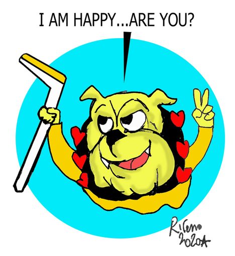 La vignetta di Tiziano Riverso per caricare i Mastini La vignetta di Tiziano Riverso per caricare i Mastini