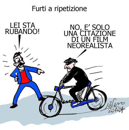 Ladri di biciclette... in azione a Venegono Superiore