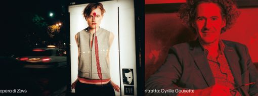 Arte urbana versus pubblicità: lectio magistralis con Cyrille Gouyette e Andrea Ravo Mattoni Arte urbana versus pubblicità: lectio magistralis con Cyrille Gouyette e Andrea Ravo Mattoni