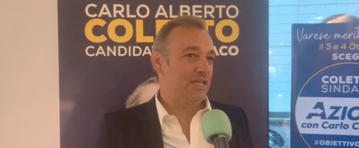 VIDEO - Richetti e l'Azione che non sta con nessuno: «No Galimberti, no Salvini, al ballottaggio dovranno essere gli altri a scegliere noi»