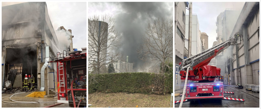 La colonna di fumo (foto dalla pagina Facebook "Sei di Caravate se") La colonna di fumo (foto dalla pagina Facebook "Sei di Caravate se")