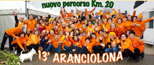 Aranciolona vuole battere se stessa: l'allegria viene correndo