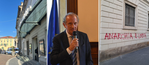 Il teatro Condominio di Gallarate, il sindaco Antonelli e le scritte sui muri di Busto