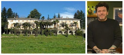 Villa Mylius e Massimiliano Della Valle, che gestirà il chiosco nel parco