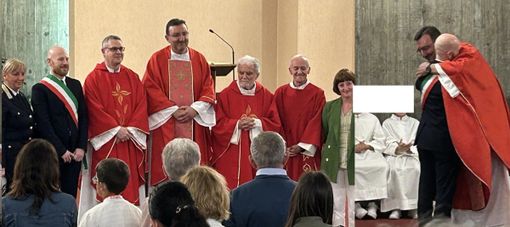 Fagnano, folla ed emozione per don Federico Papini