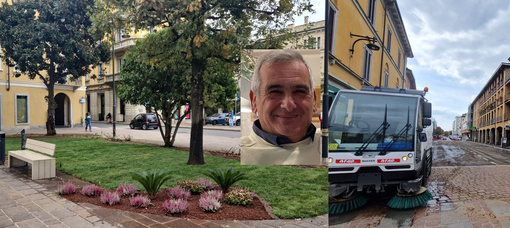 Piazza Garibaldi, via Cavallotti e il consigliere Tallarida