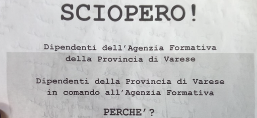 Agenzia Formativa, i sindacati: «Non ci sono più le condizioni per far lavorare seriamente il personale»