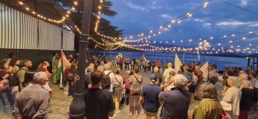 Laveno in piazza per la Palestina