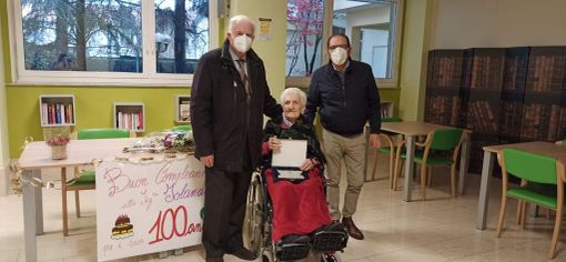 Cento candeline per Jolanda Lualdi