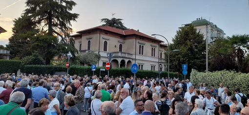 La manifestazione dei cittadini di giovedì