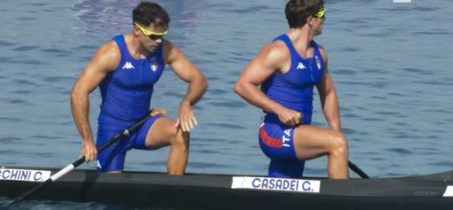 Canoa, da Verbania al tetto d'Europa: Carlo Tacchini d'oro con Gabriele Casadei nel C2 500 Canoa, da Verbania al tetto d'Europa: Carlo Tacchini d'oro con Gabriele Casadei nel C2 500