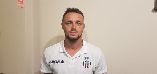 Donato Disabato con la maglia del Savona (foto tratta dal sito ufficiale del Savona Fbc)