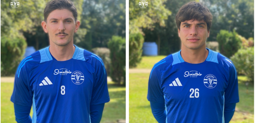 Lorenzo Andreoli e Giulio Camarlinghi in maglia Varesina