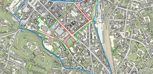 L'area del nuovo teatro di Varese, cioè l'ex Politeama, sarà interessata da una rigenerazione urbana e novità anche viabilistiche