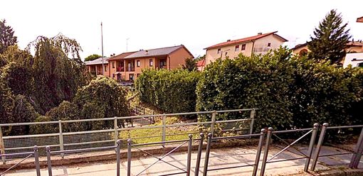 La zona di Luvinate dove sorgerà l'area cani La zona di Luvinate dove sorgerà l'area cani