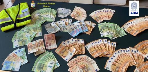 Via vai di denaro dal valico di Zenna, la guardia di finanza intercetta 70 mila euo di valuta non dichiarata