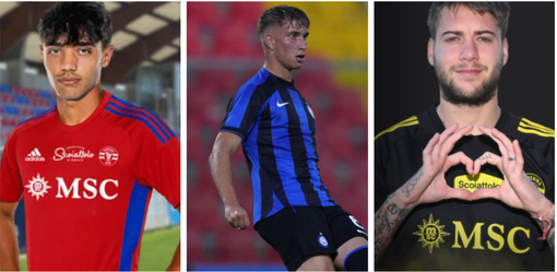 Da destra i volti nuovi Nico Valisena e Alessio Chiesa, e una super conferma: Davide Pirola