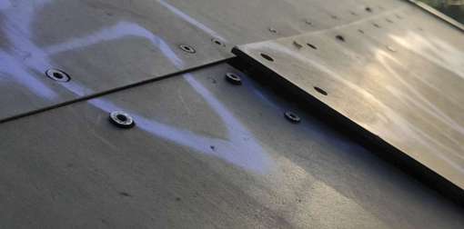 Uno dei particolari dell'incuria allo Skatepark delle Bustecche a Varese