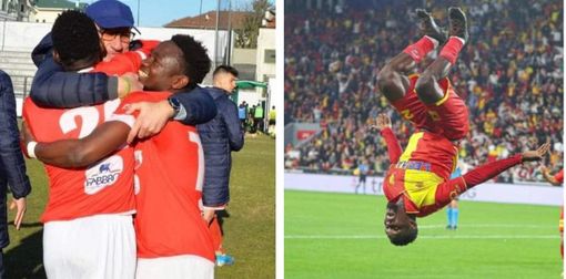 L'abbraccio di Rossi a Mamah al Varese e Kenneth in volo dopo un gol con il Göztepe, promosso nella serie A turca, nelle foto postate dallo stesso ex tecnico biancorosso L'abbraccio di Rossi a Mamah al Varese e Kenneth in volo dopo un gol con il Göztepe, promosso nella serie A turca, nelle foto postate dallo stesso ex tecnico biancorosso