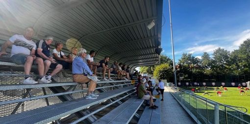 I fedelissimi biancorossi presenti ieri alle Bustecche