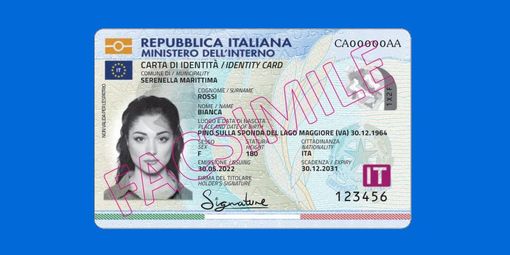 Un fac simile della carta d'identità elettronica che sarà obbligatoria dal 3 agosto 2026 Un fac simile della carta d'identità elettronica che sarà obbligatoria dal 3 agosto 2026