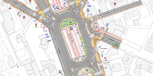 Aggiudicati i lavori per la maxi rotatoria di Largo Flaiano e approvato il Piano urbano per la mobilità sostenibile