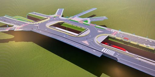 Largo Flaiano: stanotte il collaudo statico del nuovo ponte che rivoluzionerà l'accesso in città