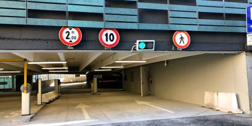 Il parcheggio multipiano Sempione