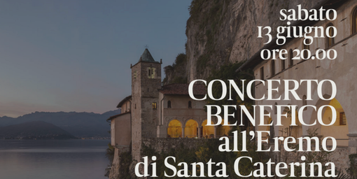 Concerto benefico all’Eremo di Santa Caterina del Sasso: musica e cultura per sostenere la Croce Rossa del Medio Verbano e la Fondazione Asilo Mariuccia