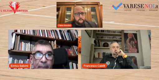 Enrico Salomi e Francesco Caielli, ospiti ieri sera de L'Ultima Contesa
