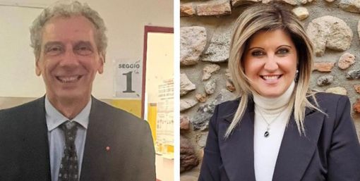 I nuovi sindaci di Samarate e Malnate Alessandro Ferrazzi e Nadia Cannito