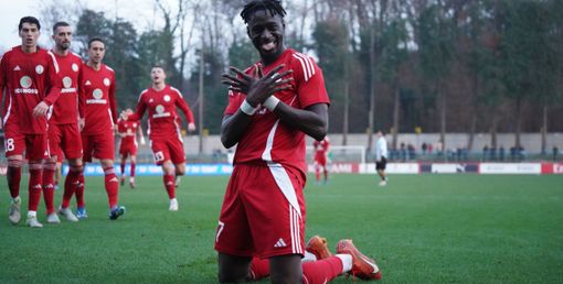 João Carlos Monteiro Barbosa, 32 anni compiuti il 2 gennaio, bomber della Solbia con 13 gol tra campionato e Coppa João Carlos Monteiro Barbosa, 32 anni compiuti il 2 gennaio, bomber della Solbia con 13 gol tra campionato e Coppa