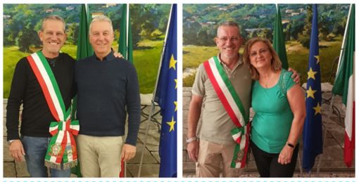 Il sindaco di Biandronno Massimo Porotti ha voluto ringraziare i due dipendenti comunali andati in pensione