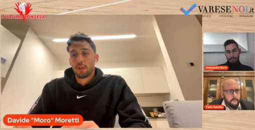 Davide Moretti, ospite di ieri sera de L'Ultima Contesa Davide Moretti, ospite di ieri sera de L'Ultima Contesa