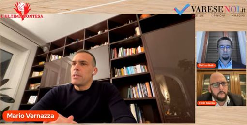 Mario Vernazza, ospite ieri sera de L'Ultima Contesa Mario Vernazza, ospite ieri sera de L'Ultima Contesa