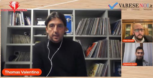 Thomas Valentino, ospite ieri sera de L'Ultima Contesa Thomas Valentino, ospite ieri sera de L'Ultima Contesa