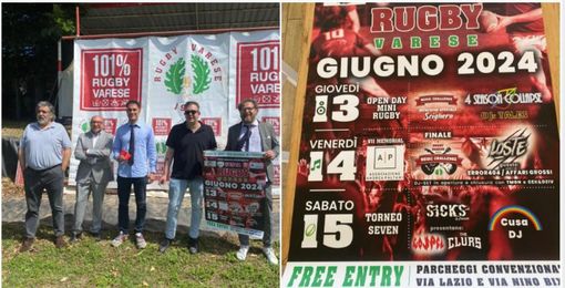 Varese, ecco la tua grande Festa del Rugby: sport, musica, cibo, divertimento ed ecosostenibilità. Al Levi profumo d'estate e di vita