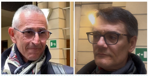 Da sinistra: l'avvocato Fabrizio Busignani, difensore di Marco Manfrinati. A destra: Fabio Ambrosetti, legale della famiglia Limido