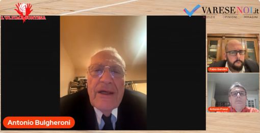 Toto Bulgheroni, presidente della Pallacanestro Varese, ospite ieri sera de L'Ultima Contesa