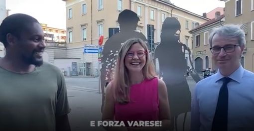 Ebagua con Maria Chiara Gadda e Davide Galimberti