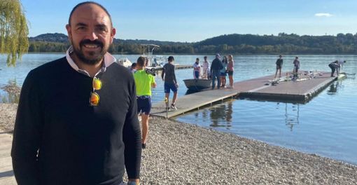 Pierpaolo Frattini, "custode" del lago e direttore generale del Comitato organizzatore dei grandi eventi del canottaggio a Varese oltreché della Canottieri Varese